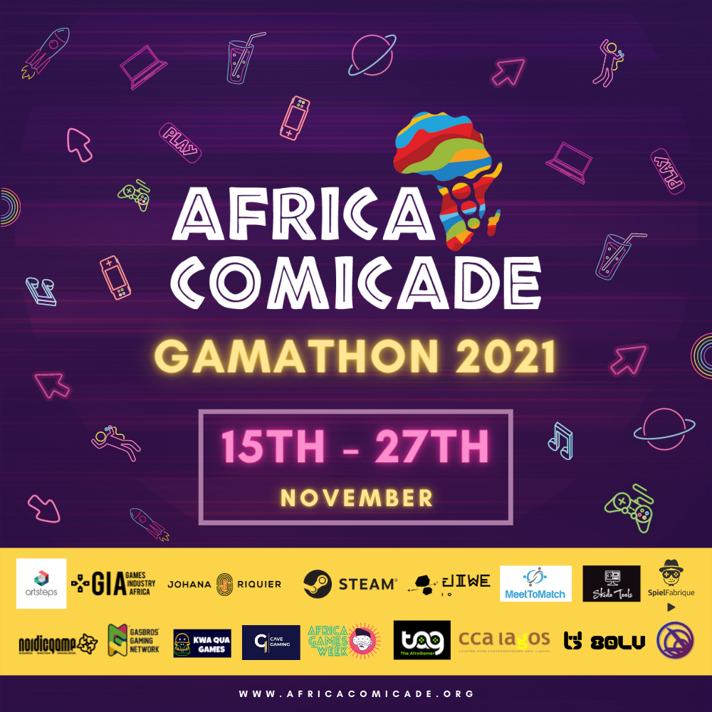 Africacomicade’s Gamathon
