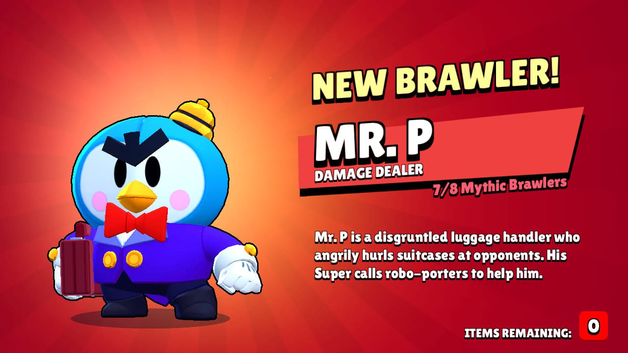 getting mr.p Brawl Stars